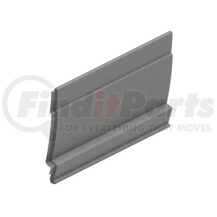 A22-76266-011 by FREIGHTLINER - Sleeper Skirt - Left Side, Thermoplastic Olefin, Gray, 4 mm THK