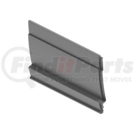 A22-76266-012 by FREIGHTLINER - Sleeper Skirt - Right Side, Thermoplastic Olefin, Gray, 4 mm THK