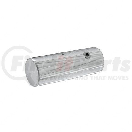 A03-39988-165 by FREIGHTLINER - Fuel Tank - Aluminum, 25 in., RH, 150 gal, Polished, without Electrical Flow Gauge Hole