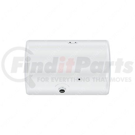 A03-40289-203 by FREIGHTLINER - Fuel Tank - Aluminum, 25 in., RH, 80 gal, Plain, 27.5 deg, without Exhaust Fuel Gauge Hole