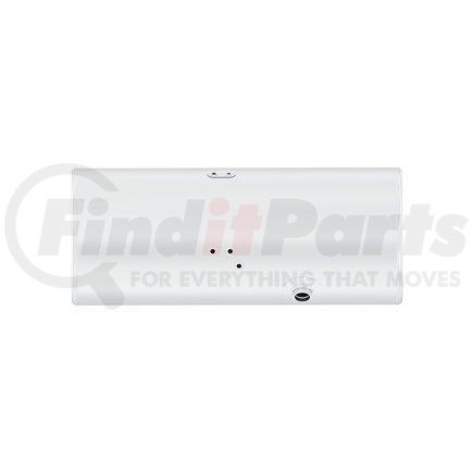 A03-40381-161 by FREIGHTLINER - Fuel Tank - Aluminum, 22.88 in., RH, 100 gal, Plain, without Exhaust Fuel Gauge Hole