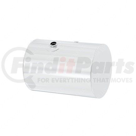 A03-40458-205 by FREIGHTLINER - Fuel Tank - Aluminum, 22.88 in., RH, 60 gal, Polished, 20 in. Filler, without Exhaust Fuel Gauge Hole