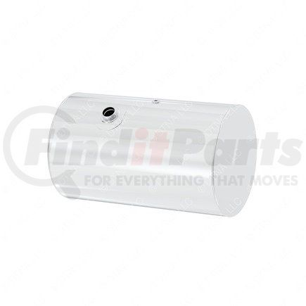 A03-40459-255 by FREIGHTLINER - Fuel Tank - Aluminum, 22.88 in., RH, 70 gal, Polished, 25 in. Filler, without Exhaust Fuel Gauge Hole