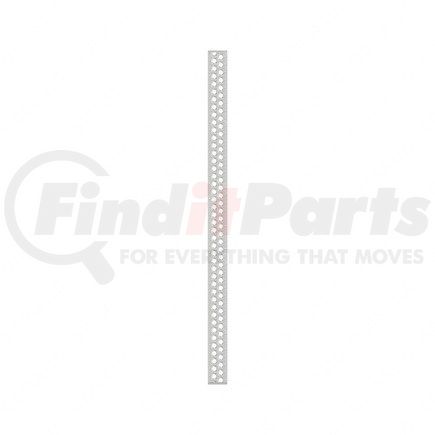 A22-77215-220 by FREIGHTLINER - Fuel Tank Strap Step - Aluminum, 2200 mm x 127 mm, 3.18 mm THK