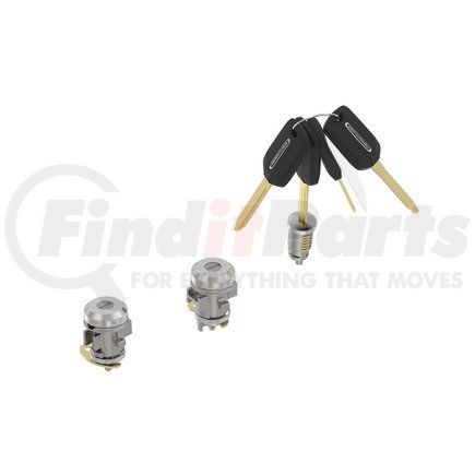 A22-77318-168 by FREIGHTLINER - Door and Ignition Lock Set - FT1007, with 4 Keys