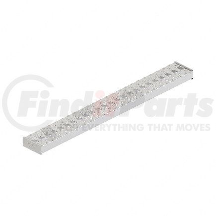 A22-77724-120 by FREIGHTLINER - Fuel Tank Strap Step - Aluminum, 1205.08 mm x 142 mm, 2.54 mm THK