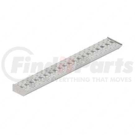 A22-77726-100 by FREIGHTLINER - Fuel Tank Strap Step - Aluminum, 1005.08 mm x 154 mm, 2.54 mm THK