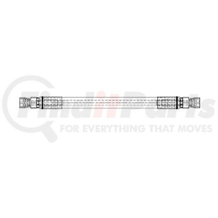 A23-11412-140 by FREIGHTLINER - Hydraulic Hose - Thermoplastic