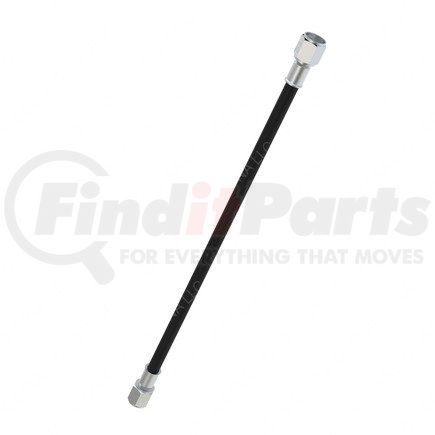 A23-12249-016 by FREIGHTLINER - Fuel Line - Steel With Single Wire Braid, 351.53 mm Tube Length