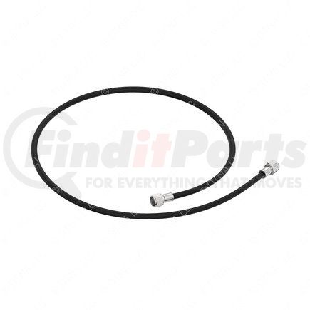 A23-12316-116 by FREIGHTLINER - Transmission Oil Cooler Hose - Assembly, Wire Braided, Steel, 12, 116 in.