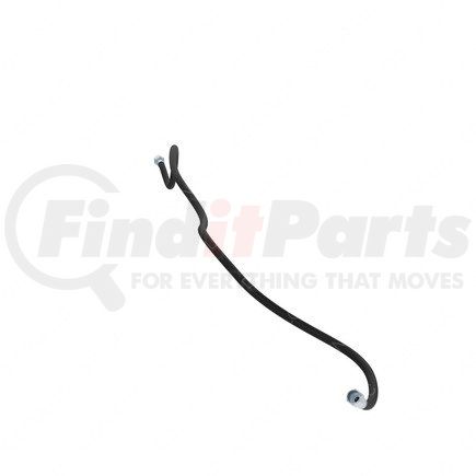 A23-12316-089 by FREIGHTLINER - Transmission Oil Cooler Hose - Wire Braided
