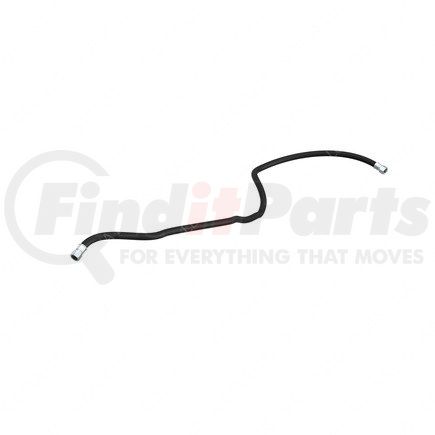A23-12317-104 by FREIGHTLINER - Transmission Oil Cooler Hose - Wire Braided, Steel, #16, 104 in.