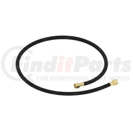 A23-12421-018 by FREIGHTLINER - Tubing - Assembly, Fiber Braided, Swivelfemale Tofemale Jic Sae