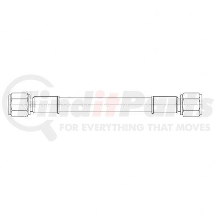 A23-12421-032 by FREIGHTLINER - Tubing - Assembly, Fiber Braided