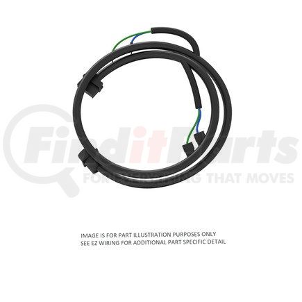 A66-00007-000 by FREIGHTLINER - Wiring Harness - Fuel Heater, Overlay, Chassis Forward, 113