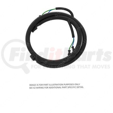 A66-00320-000 by FREIGHTLINER - Tail Light Wiring Harness - LED