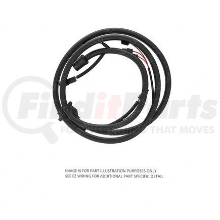 A66-00590-001 by FREIGHTLINER - Engine Control Wiring Harness - Starter Control System, Dash Overlay, Power