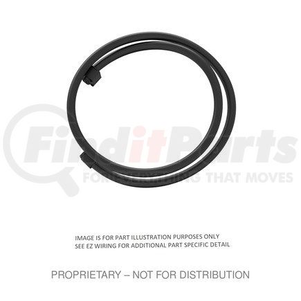 A66-00624-000 by FREIGHTLINER - Wiring Harness - Transmission Indicator, Overlay, Engine, Oil Temperature