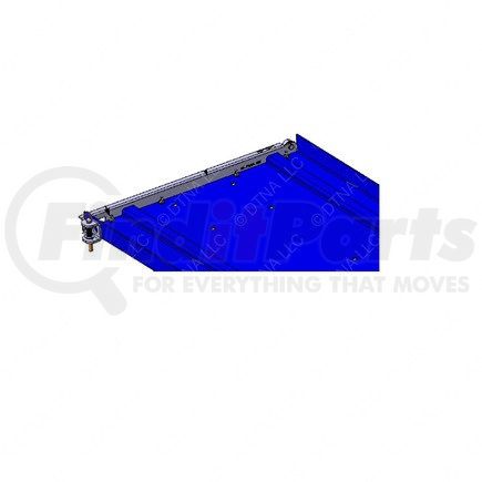 A66-00629-000 by FREIGHTLINER - Battery Tray Slider - Steel