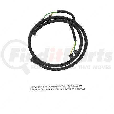 A66-01090-001 by FREIGHTLINER - Wiring Harness - Multiplexer Control, Overlay, Floor, Sleeper, 60/72