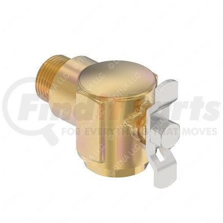 A23-12562-012 by FREIGHTLINER - HVAC Heater Water Shut-Off Valve - Brass