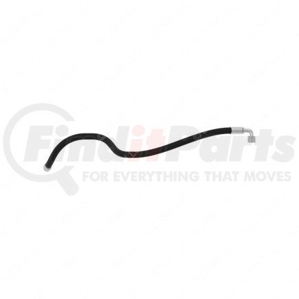 A23-12945-006 by FREIGHTLINER - Tubing - Assembly, Wire Braid 90 Degree Elbow To Swivel 37 Degree Jic Steel