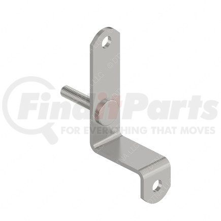 A23-13555-002 by FREIGHTLINER - Hose Support Bracket - Steel, 3.03 mm THK