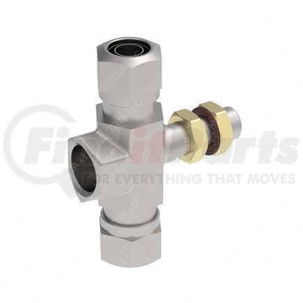 A23-13071-001 by FREIGHTLINER - Fuel Line Fitting - Brass and Steel