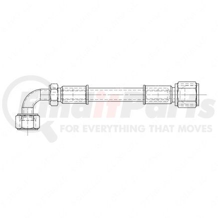 A23-13195-065 by FREIGHTLINER - Tubing - Assembly, Fiber Braided