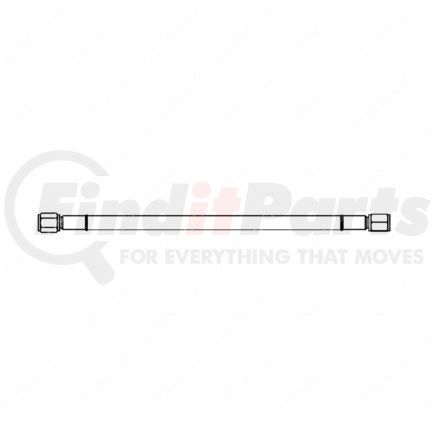 A23-14160-042 by FREIGHTLINER - Tubing - Assembly, Wire Braided, 6, Steel, 42In