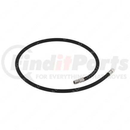 A23-14160-066 by FREIGHTLINER - Transmission Oil Cooler Hose - Wire Braided, 6, Steel, 66 in.