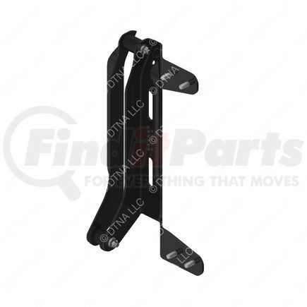 A66-03300-001 by FREIGHTLINER - Battery Box Bracket - Steel, Black, 0.13 in. THK