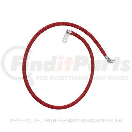 A66-04803-037 by FREIGHTLINER - Alternator Cable - 2/0 AWG