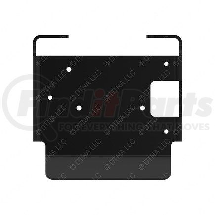 A66-05577-000 by FREIGHTLINER - Collision Avoidance System Front Sensor Bracket - Steel, Black, 0.17 in. THK