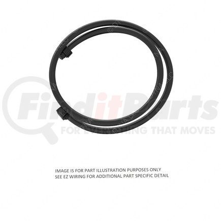 A66-02655-000 by FREIGHTLINER - Wiring Harness - Dash, Overlay, Mpolycarbonate, Global, Ldw,