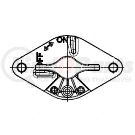 A66-03198-000 by FREIGHTLINER - Battery Disconnect Switch - 32V
