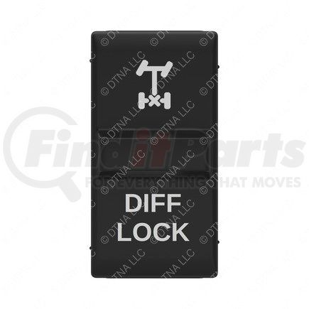 A66-07493-083 by FREIGHTLINER - Rocker Switch - Modular Field, Driver Control Differential Lock, Rear Axle, 4X2