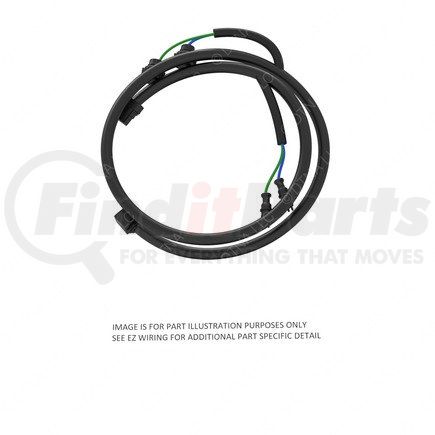 A66-08445-036 by FREIGHTLINER - Wiring Harness - Tail Light, Jumper, Jumper-036