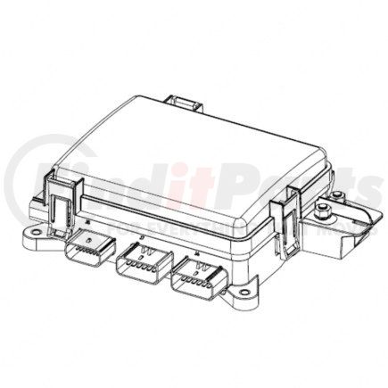 A66-05172-006 by FREIGHTLINER - Power Distribution Expansion Module - 286.7 mm x 220 mm