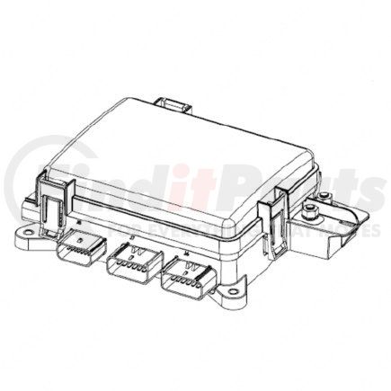 A66-05172-010 by FREIGHTLINER - Power Distribution Expansion Module - 11.29 in. x 8.66 in.