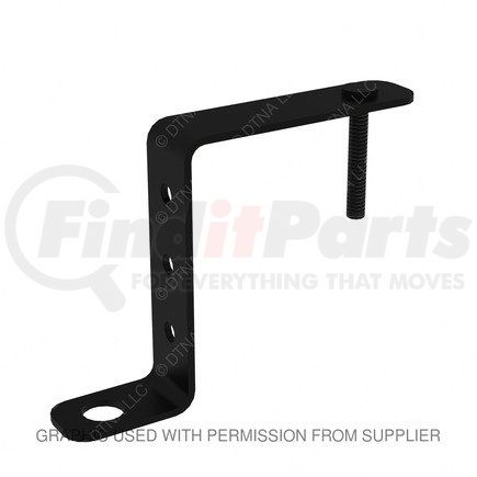 A66-05341-000 by FREIGHTLINER - Vehicle Jump Starter Bracket - Steel, 3.23 mm THK