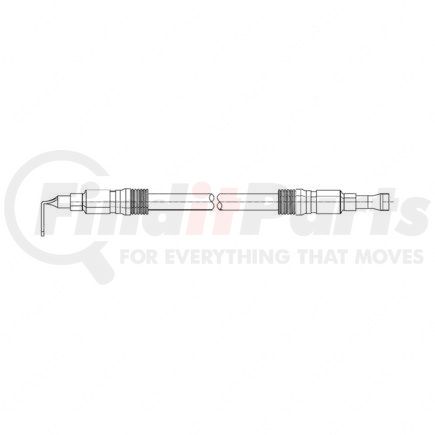 A66-06657-054 by FREIGHTLINER - Alternator Cable - Conductor Slit