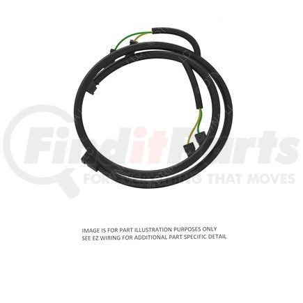 A66-07429-000 by FREIGHTLINER - Wiring Harness - Multiplexer Control, Dash Overlay, Dl