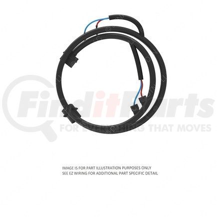 A66-10344-000 by FREIGHTLINER - Wiring Harness - Seat, Overlay, Dash, Seatbelt