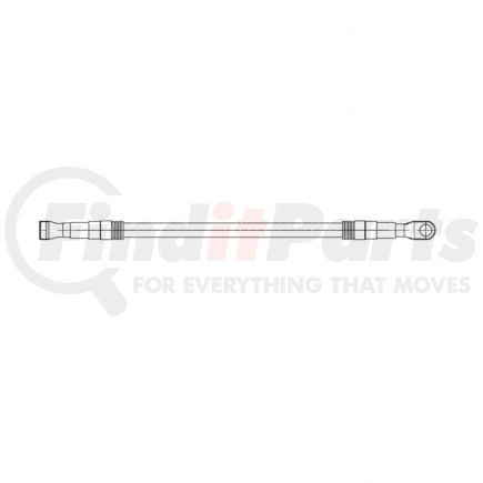 A66-10726-040 by FREIGHTLINER - Alternator Cable - Conductor Slit, 39.50 in. Cable Length