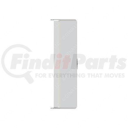 A66-11713-312 by FREIGHTLINER - Tractor Trailer Tool Box Cover - Aluminum, 905.08 mm x 426.23 mm, 3.18 mm THK
