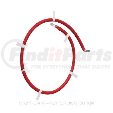 A66-09638-132 by FREIGHTLINER - Starter Cable - Battery, 132 in., 4 ga.