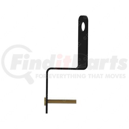 A66-12932-000 by FREIGHTLINER - Vehicle Jump Starter Bracket - Painted, 0.13 in. THK