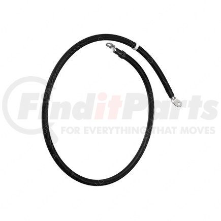 A66-14453-060 by FREIGHTLINER - Battery Ground Cable - Cable -29A, 2 ga., Negative, 45 Deg 5/16 x .375