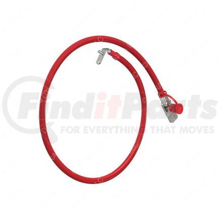 A66-12311-046 by FREIGHTLINER - Jumper Wiring Harness - Red, 4/0 ga.